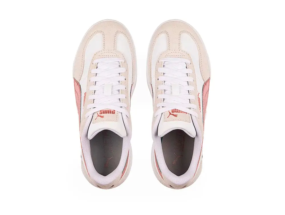 Zapatillas Puma Club II Era Platform Metallic Mujer Blanco - Image 4