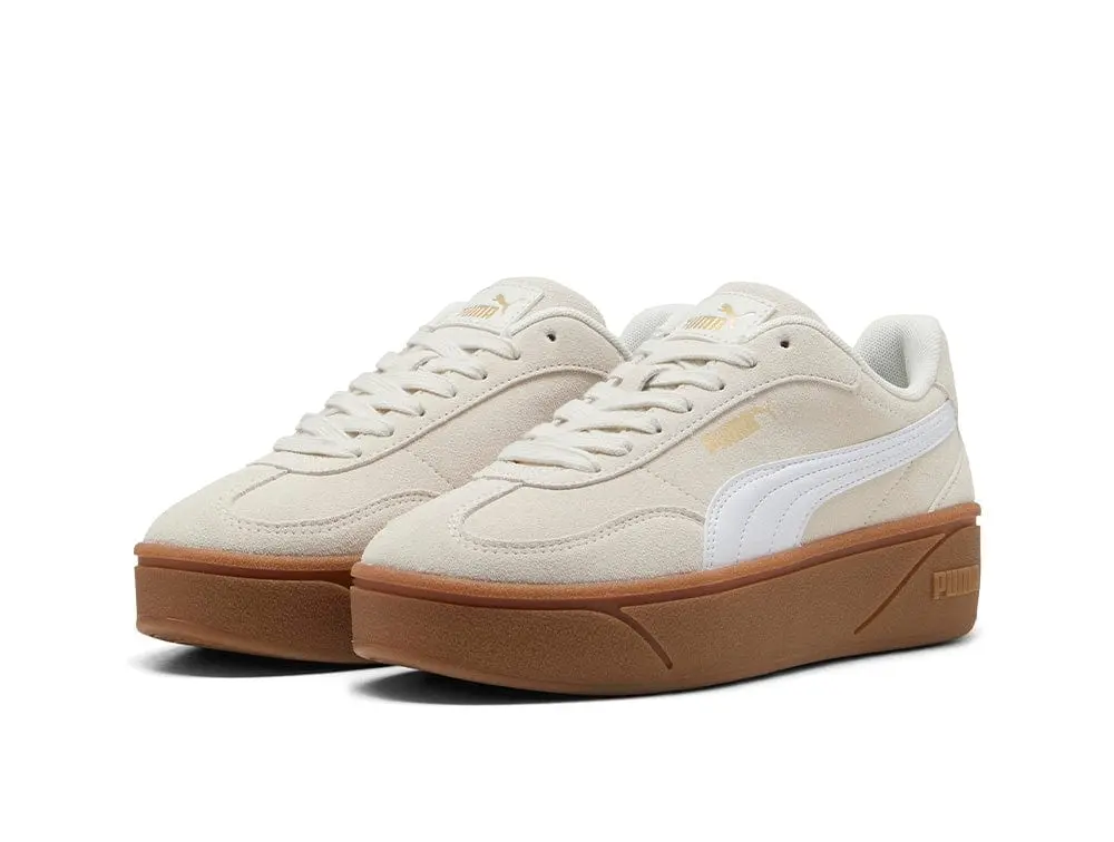 Zapatillas Puma Club II Era Platform Mujer Beige - Image 4