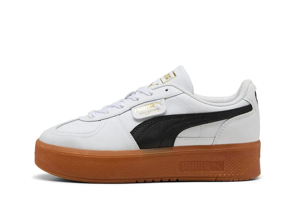 Zapatillas Puma Palermo Elevata Lth Mujer Blanco - Image 5