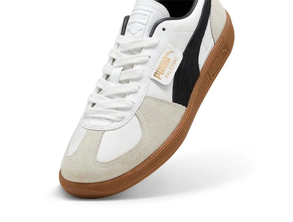 Zapatillas Puma Palermo Lth Hombre Blanco - Image 2