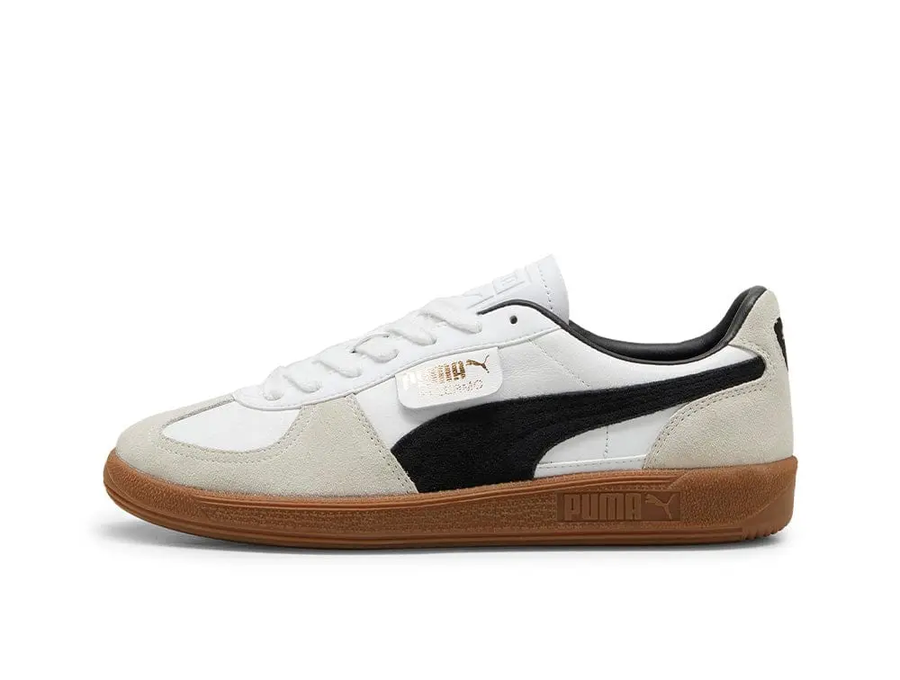 Zapatillas Puma Palermo Lth Hombre Blanco - Image 3