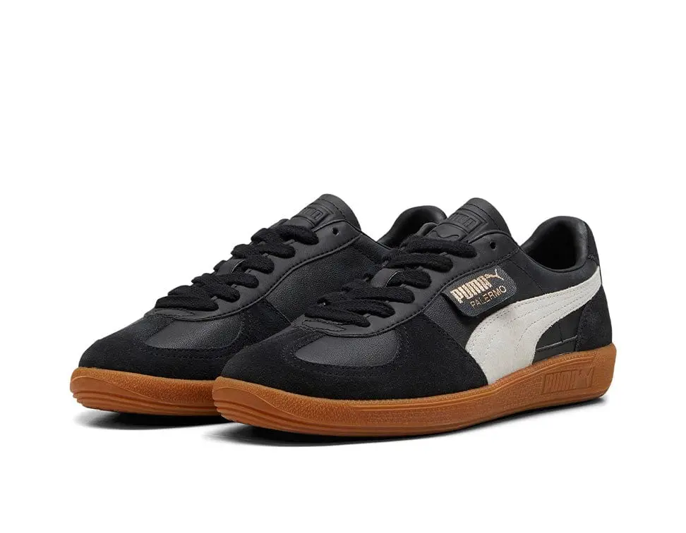 Zapatillas Puma Palermo Lth Hombre Negro - Image 6