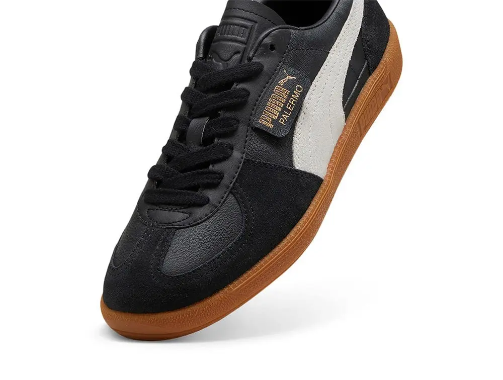 Zapatillas Puma Palermo Lth Mujer Negro - Image 2