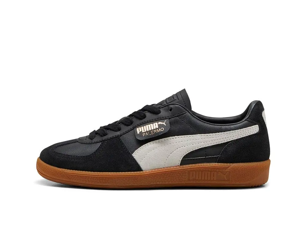Zapatillas Puma Palermo Lth Mujer Negro - Image 4