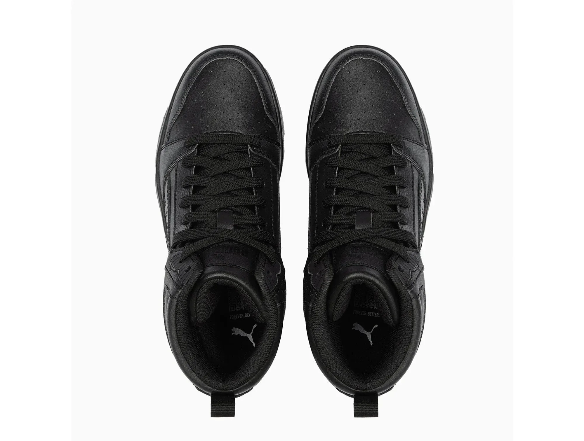 Zapatillas Puma Rebound V6 Niños Mono Negro - Image 3