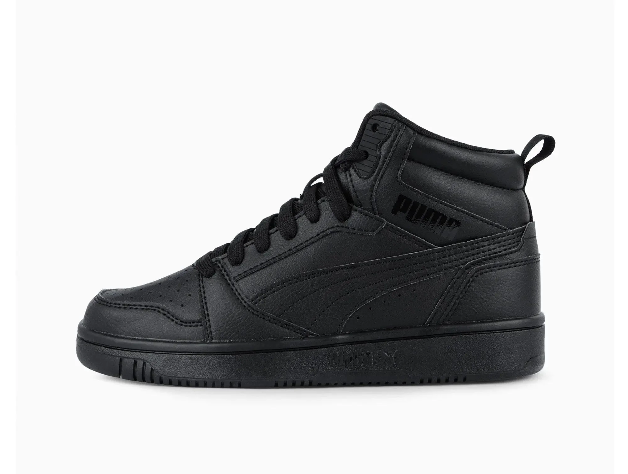 Zapatillas Puma Rebound V6 Niños Mono Negro - Image 4