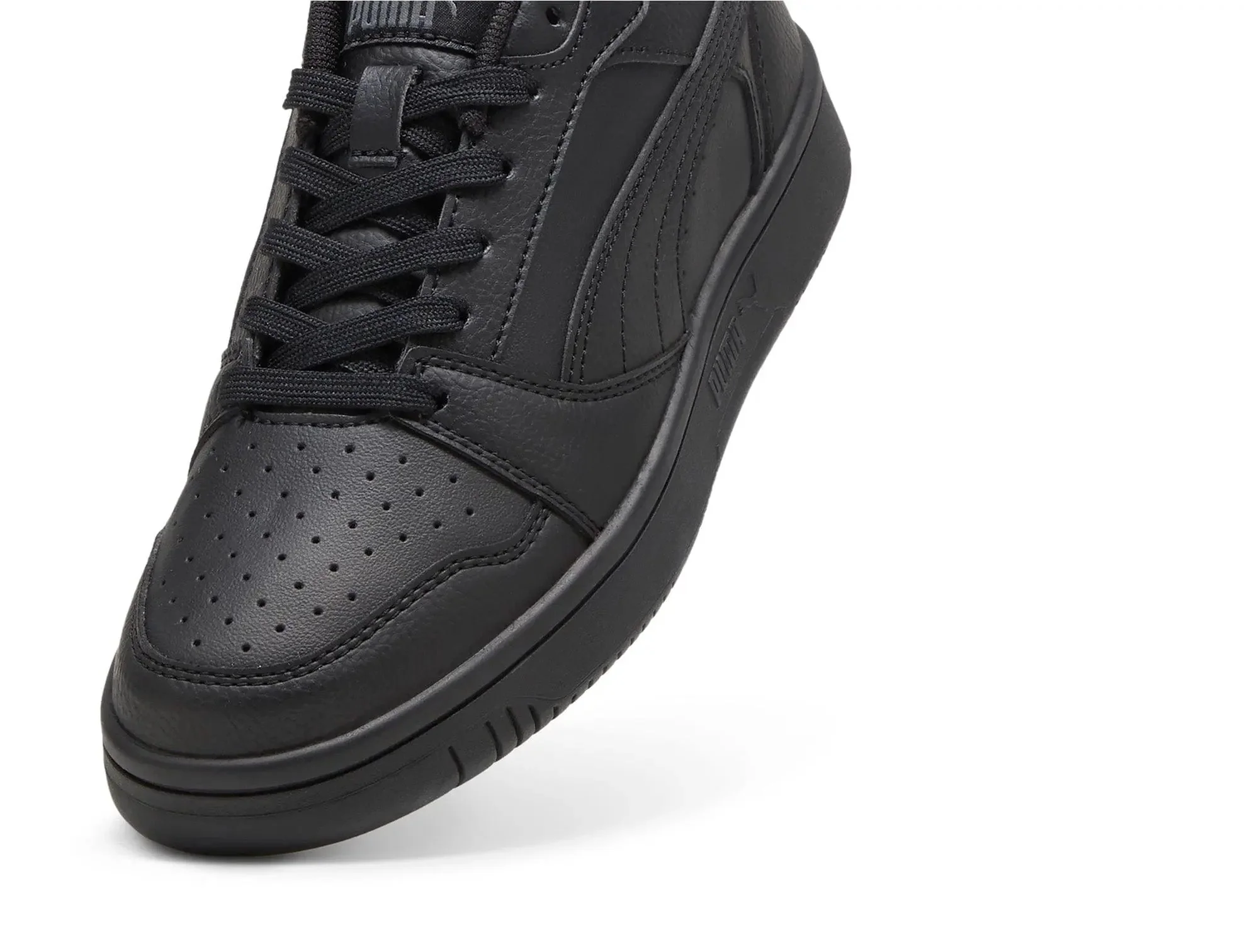Zapatillas Puma Rebound V6 Niños Mono Negro - Image 2