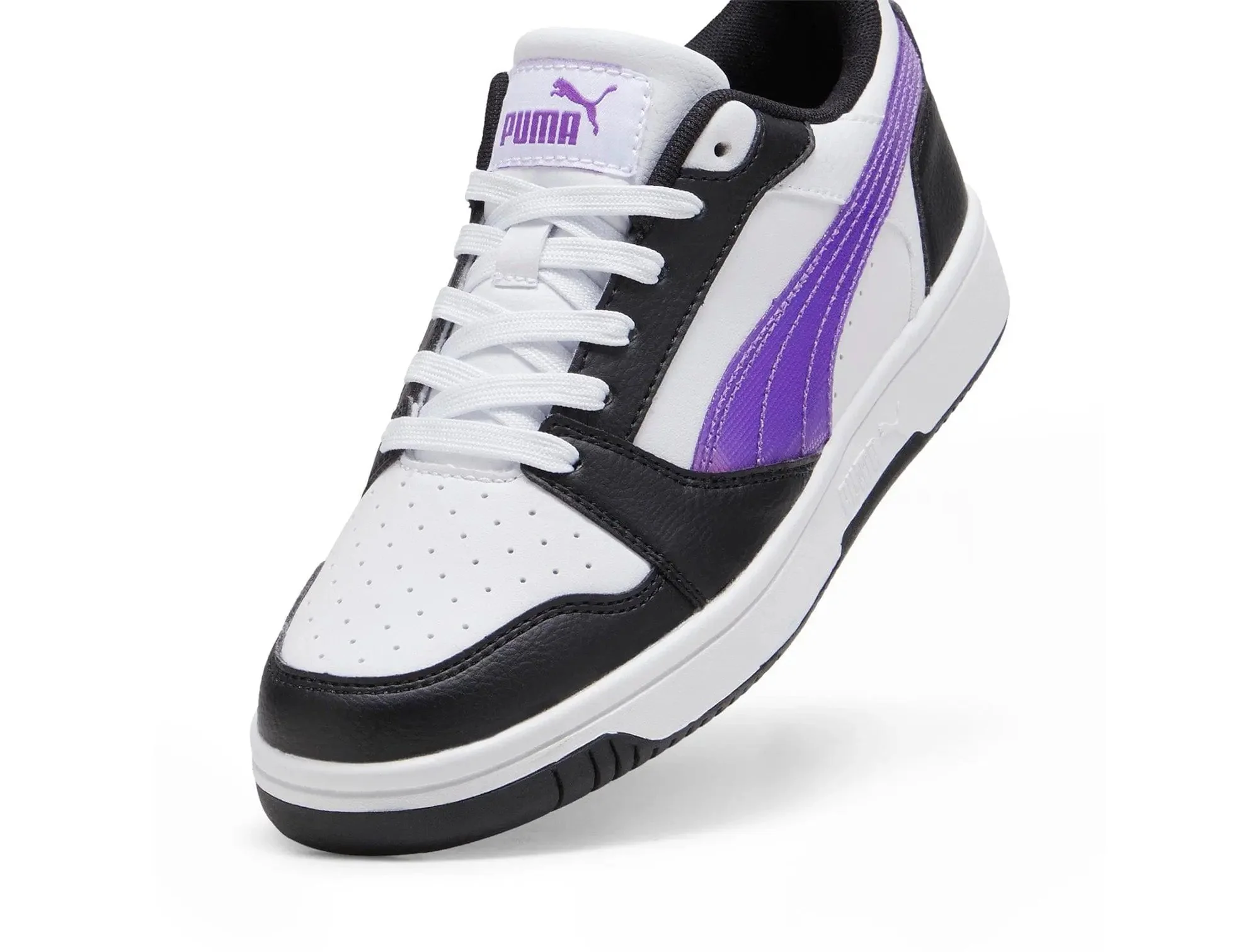 Zapatillas Puma Rebound V6 Niños Negro - Image 3