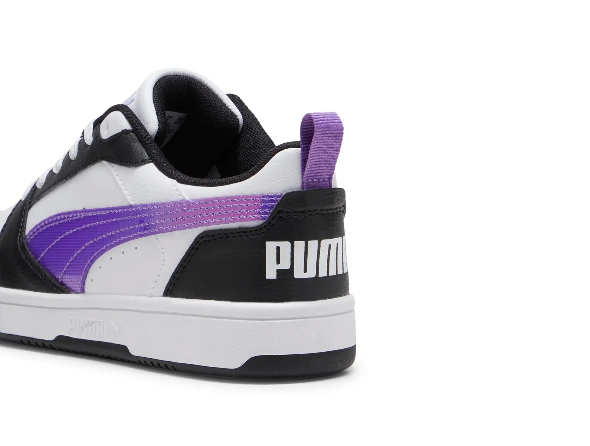 Zapatillas Puma Rebound V6 Niños Negro - Image 5