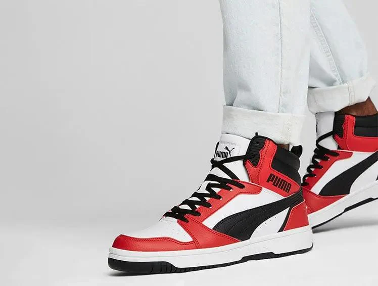 Zapatillas Puma Rebound V6 Hombre Rojo - Image 2