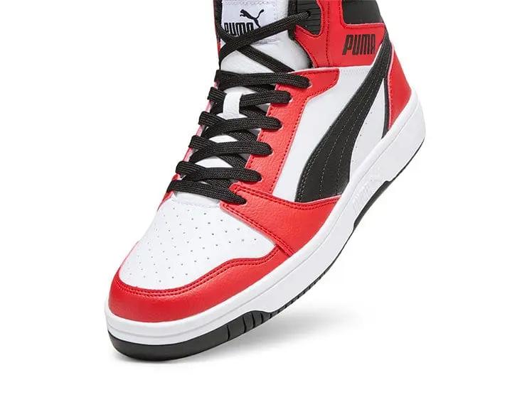 Zapatillas Puma Rebound V6 Hombre Rojo - Image 4