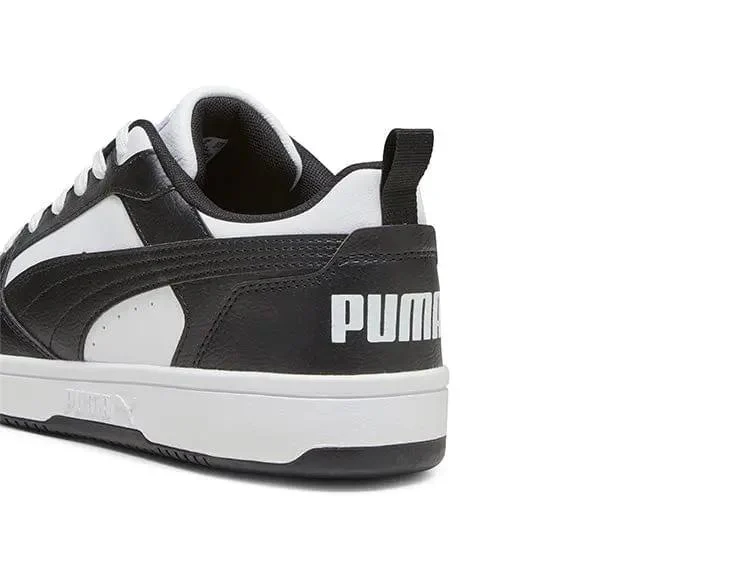Zapatillas Puma Rebound V6 Low Hombre Negro - Image 3