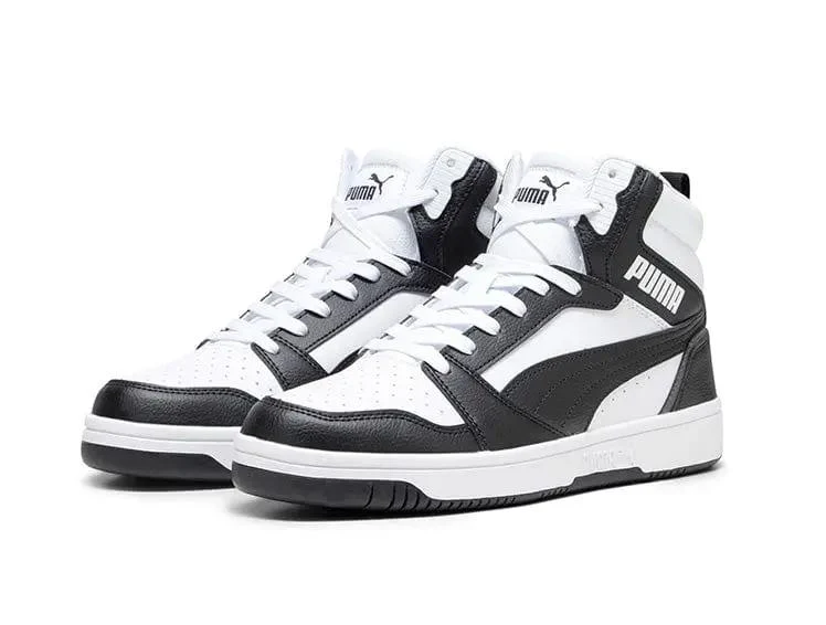 Zapatillas Puma Rebound V6 Unisex Negro - Image 4