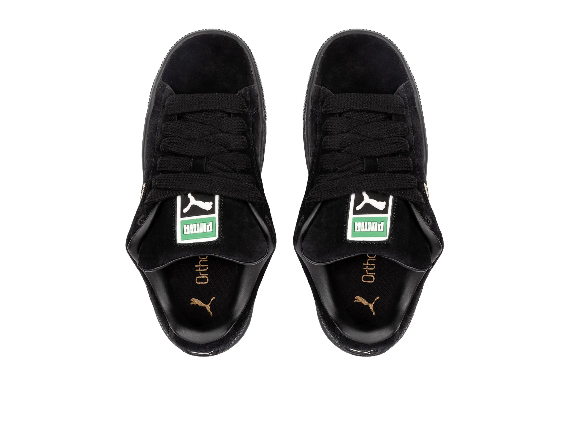 Zapatillas Puma Suede Xl Niños Mono Negro - Image 4