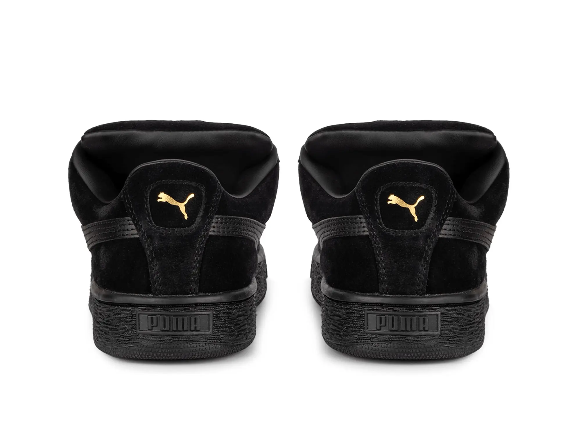 Zapatillas Puma Suede Xl Niños Mono Negro - Image 5