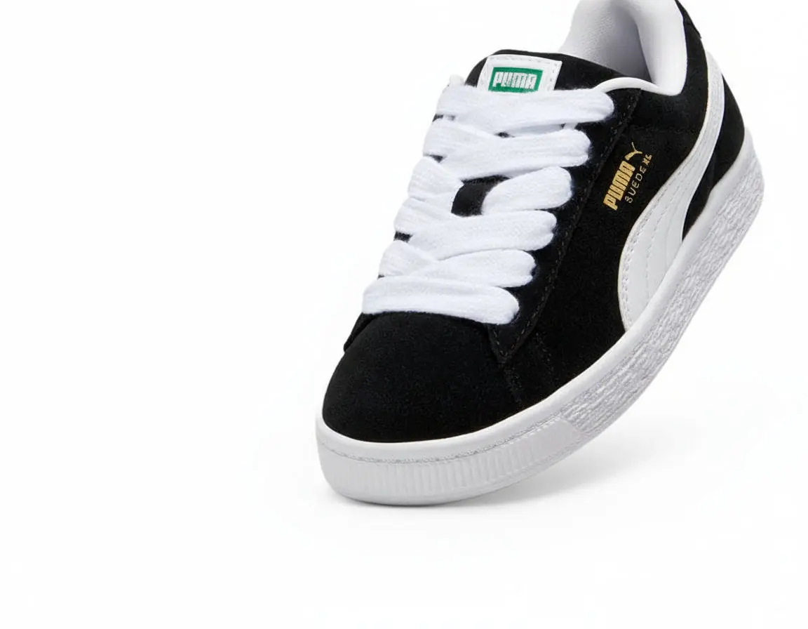 Zapatillas Puma Suede Xl Niños Negro - Image 3
