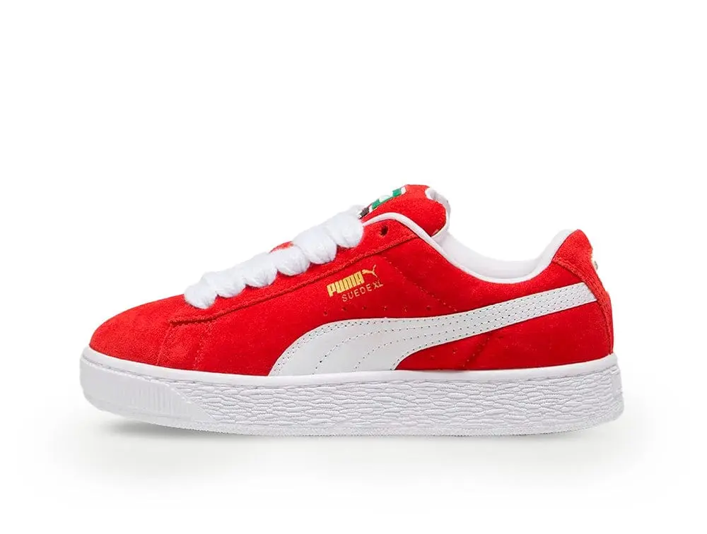 Zapatillas Puma Suede Xl Niños Rojo - Image 2