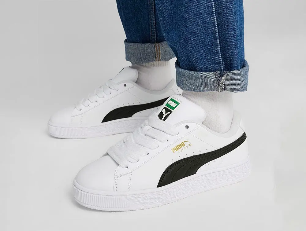 Zapatillas Puma Suede Xl Lth Hombre Blanco - Image 2