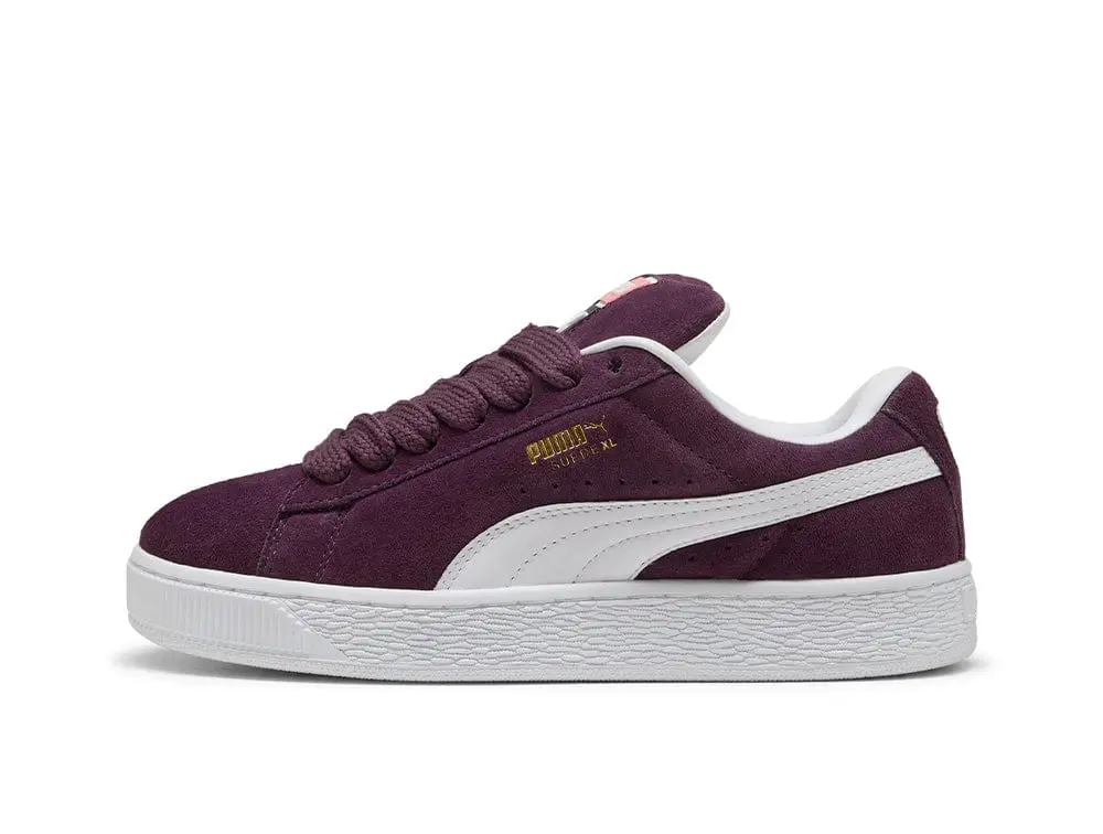 Zapatillas Puma Suede Xl Mujer Burdeo - Image 4