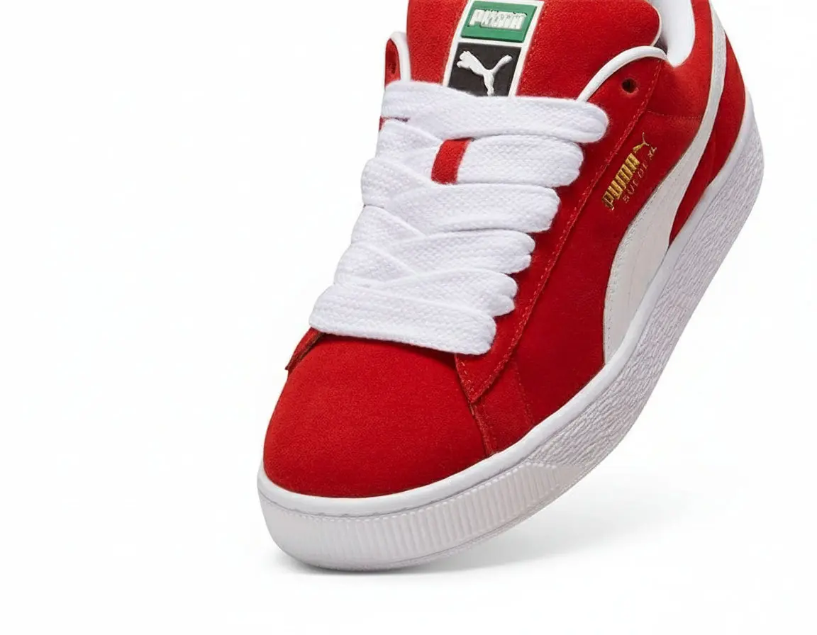 Zapatilla Puma Suede Xl Unisex Rojo - Image 2