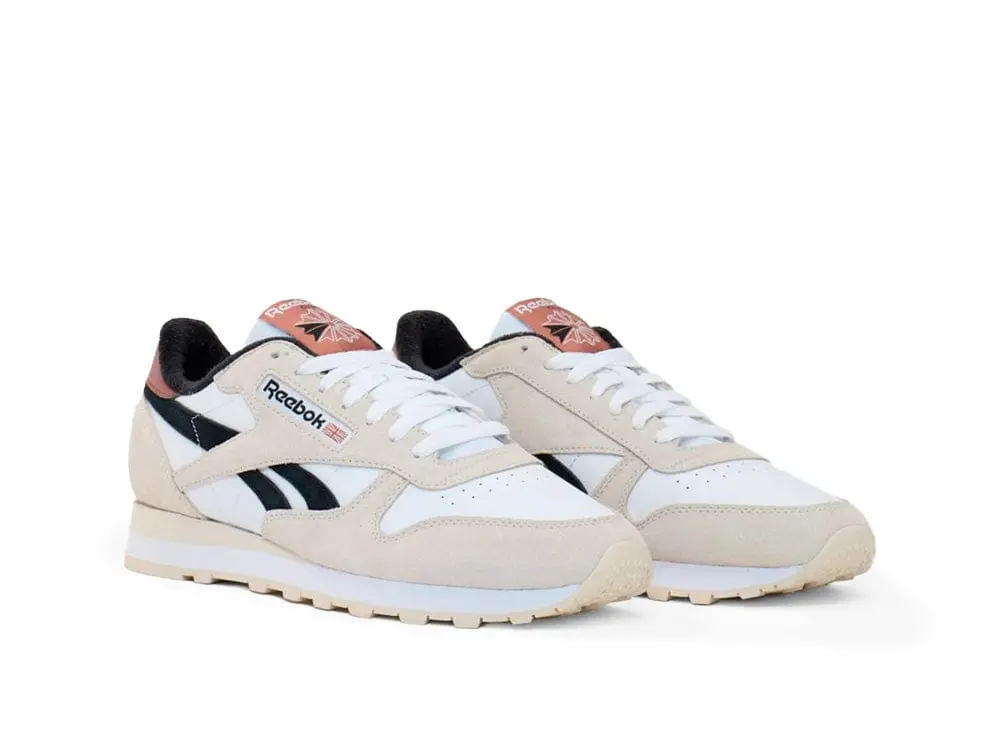 Zapatillas Reebok Cl Leather Hombre Blanco - Image 2