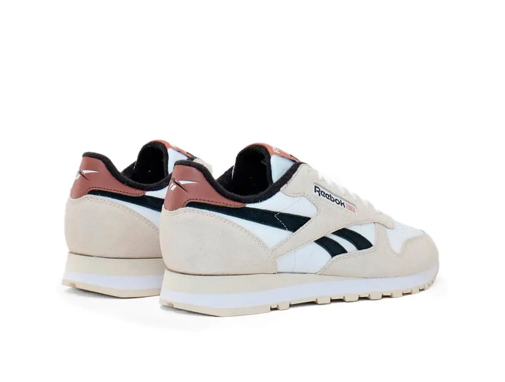 Zapatillas Reebok Cl Leather Hombre Blanco - Image 3