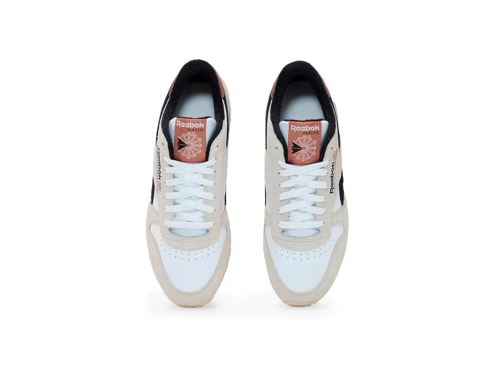 Zapatillas Reebok Cl Leather Hombre Blanco - Image 4
