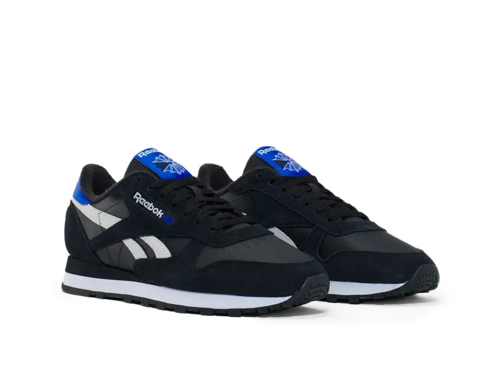 Zapatillas Reebok Cl Leather Hombre Negro - Image 2
