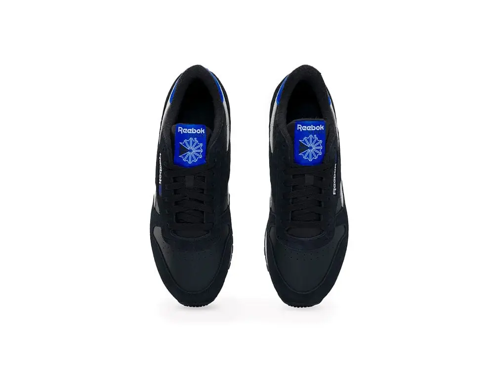 Zapatillas Reebok Cl Leather Hombre Negro - Image 4