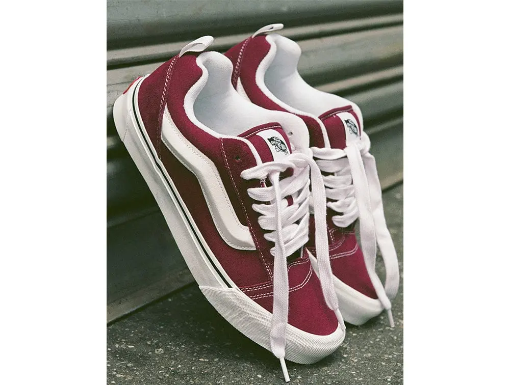 Zapatillas Vans Knu Skool Sue Unisex Burdeo - Image 3